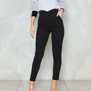 Tailored Leather Pants